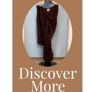 ELLEN TRACY SARONG SKIRT